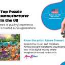 Buffalo Games - Aimee Stewart - Family Campsite - Look Closer - 500 Piece Jigsaw Puzzle for Adults with 10 Hidden Images - Challenging Puzzle for Game Nights - Finished Size 21.25 x 15.00