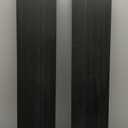 QEEIG Floating Shelves for Wall 23.6" Long - Wall Mounted Shelf Bathroom Kitchen Living Room Bedroom Farmhouse Home Decor Display Bookshelf Large 23.6 x 9.3 inch Set of 2, Black (008-60B)