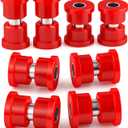 Club Car Ds Front Leaf Spring & Upper A Arm Bushing Kit, Polyurethane Suspension Bushing Kit and Sleeves for 1992-up Club Car Parts Replaces OEM 1016346 1016349 1016350 Club Car Ds Accessories Parts
