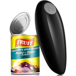 One Touch Electric Can Opener, Battery Operated Smooth Edge Automatic Can Opener, Hands-Free Can Opener for Seniors and Arthritis, Fits Almost All Can Sizes, Kitchen Gadgets