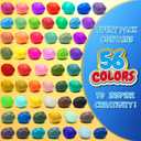ESSENSON Air Dry Clay 56 Colors, Modeling Clay for Kids, DIY Molding Magic Clay for with Tools, Toys Gifts for Age 3 4 5 6 7 8+ Years Old Boys Girls Kids