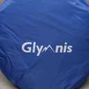 Glymnis Pop Up Beach Tent Beach Shade Tent for 1-4 Persons Sun Shelter UPF 50+ Enclose Zipper Door Portable Easy Up Beach Tent