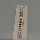 Wearlizer Compatible with Apple Watch Bands 41/40/38/44/45/46/49/42mm Women, Dressy Fancy Metal Chain Pretty Strap Designer Gold Silver Bracelet for iWatch Series 11 10 9 8 7 6 5 4 3 SE/Ultra 3 2 1