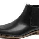 Cestfini Chelsea Boots Men Classic Elastic Dress Boots Casual Men's Chelsea Ankle Boots (8, Black)