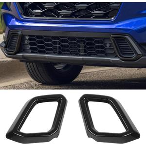 ZZEQYG ABS Material Front Bottom Bumper Lid Cover Strip Trim Compatible with Honda CRV Hybrid 2023-2026 Accessories for CR-V Hybrid Sport Touring Front Bumper Protector 2PCS