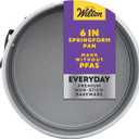 Wilton Everyday Non Stick Springform Pan for Cheesecakes and Tarts, Made without PFAs, 6 Inch
