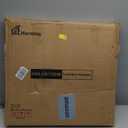 Laundry Hamper with 3 Removable Liner Bags; 132L Handwoven Rattan Laundry Basket with Lid & Heightened Feet; Clothes Hamper with Side Handles; Laundry Sorter with 3 Separate Sections (Gray) (132L (25.98x13x26.57 Inches))