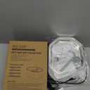 Cat Water Fountain Stainless Steel 108oz/3.2L, APAUK Automatic Pet Fountain Dog Water Dispenser with Water Level Window, Quiet Cat Fountain for Drinking, Inside with Replacement(2 Filters&2 Sponges) (Silver)