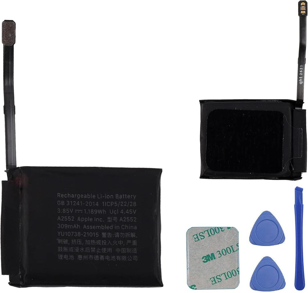 Replacement Battery A2552 Compatible with Watch Series 7 45mm with Tools