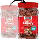 Milk-Bone Soft & Chewy Dog Treats, Made with Real Bacon, 25 Ounce Canister (EXP 04/01/27)