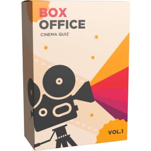 Cinema Quiz Vol 1: The Ultimate Movie Trivia Board Game  Perfect for Adults, Family Gatherings, and Friends  Fun and Easy to Play for Game Nights  Multiple Game Modes  Ages 15+