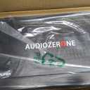 Car Audio Amplifier ZE2000.1 4000W Monoblock Class D MOSFET Subwoofer Audio, 1-4 Ohm Stable, Low Pass Crossover, Mosfet Power Supply, Stereo