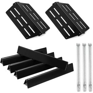 Genesis 300 E310 Flavorizer Bars Heat Deflectors Burner Tubes Replacement Parts for Weber Genesis Grill Parts E-310 S-310 CE-310 CEP-310 E-320 S-320 EP-320 E-330 S-330 CE-330 7621 7620