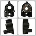 96148Q8 Water Pump Impeller Kit for Mercury Marine V6 Outboard 75-225HP & MerCruiser Alpha One Stern Drive, Replaces 46-96148Q8, 96148A8, 96148A5