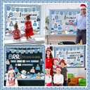 2 x Pajean Winter Bulletin Board Set Wonderland Classroom Decorations - Holiday Theme Sign Wall Cutouts Art for Office Festive Decor(Blue Winter)