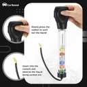 4 Pcs Antifreeze Coolant Tester Exhaust Gas Coolant Tester for Car Automotive Engine Devices