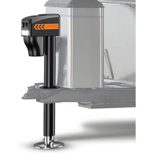 KYX Electric Trailer Jack to 7500LB, Electric Power A-Frame Tongue Jack,9.84"-33.85" Waterproof for Travel Trailer, RV,12V DC Hard Wiring