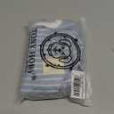 TONY HOBY Female/Male Pet Dog Pajamas Stripes 4 Legged Dog pjs Jumpsuit Soft Cotton Dogs Clothes(XL, Blue+White-Boys)