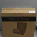 Record Player 3 Speed Bluetooth Portable Suitcase Vinyl Player with Builtin Speakers Turntable Enhanced Audio Sound PU Leather Vintage