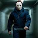 Scary Halloween Mask for Adults Realistic Classic White Full Head Latex Masks Creepy Cosplay Costume Props, One Size