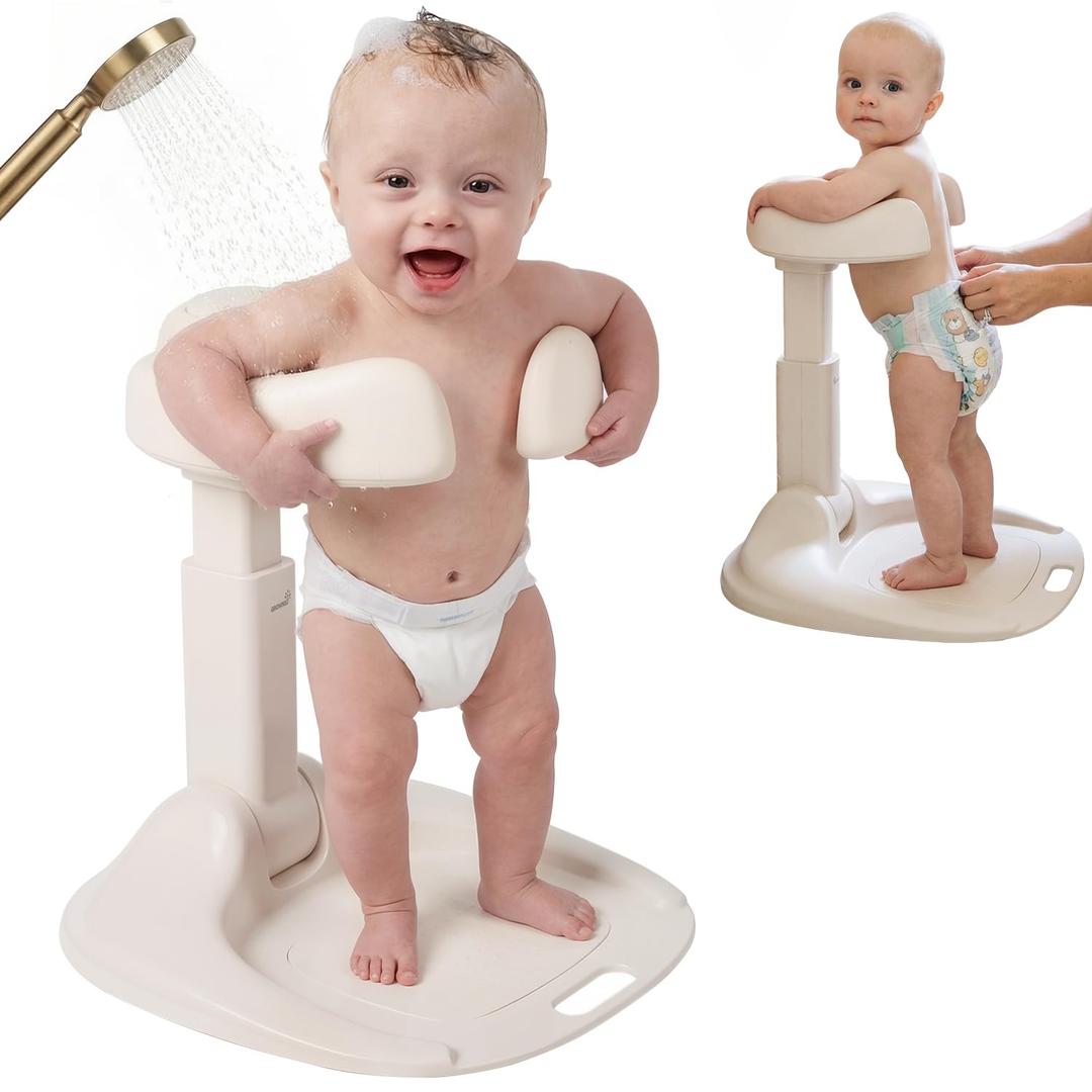 GROWNSY Baby Bath Stand & Foldable Shower Stand for Baby 6 Months And Up