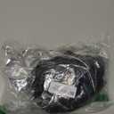 Fleece Lined Tights Footless Women Sheer Warm Pantyhose Leggings Toeless Fake Translucent Thermal Thick Winter No Feet Tights (XX-Large, Solid Black)