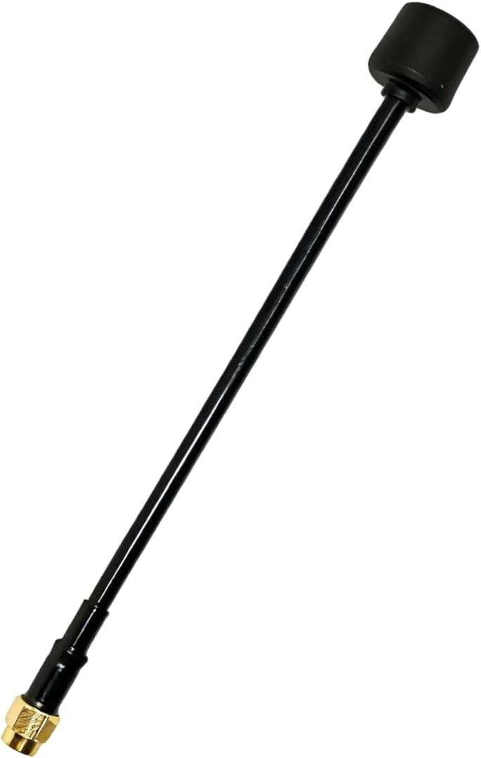 5.8GHz Long Range FPV Antenna, 2.5db High Gain LHCP SMA Male Antenna Compatible with FPV RC Drone & Transmitter (UP155L)