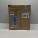 Glass Large Pendant Lights for Kitchen Island Blown Glass Pendant Light Clear Hammered Shade Hanging Ceiling Lights with Black Finish for for Kitchen Island, Sink, Hallway, Living Room 11 inch