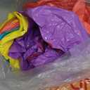 18 Pcs Valentines Day Inflatable Conversation Hearts Outdoor Decorations, Valentine Blow Up Yard Decorations, Inflatable Hanging Ornaments for Valentines Day Wedding Anniversary Yard Garden, Colorful