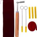 Professional Piano Tuning Kit Piano Tuning Hammer and Mute kit Piano tuning kit 8 pieces