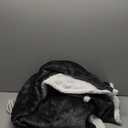 Wearable Heated Blanket with Foot Pocket, Electric Snuggle Throw Blankets Robe with Sleeves for Women Men Gift, 8 Heat Levels & 6 Timer Settings, 50"x 70",Grey