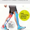 Achilles Tendonitis Insoles for Men & Women – Heel Pain Relief Insoles with Ultra-Cushioned Heel Support for Achilles Tendonitis, Heel Spurs - C: Men 5.5-6 | Women 7.5-8 (253mm)