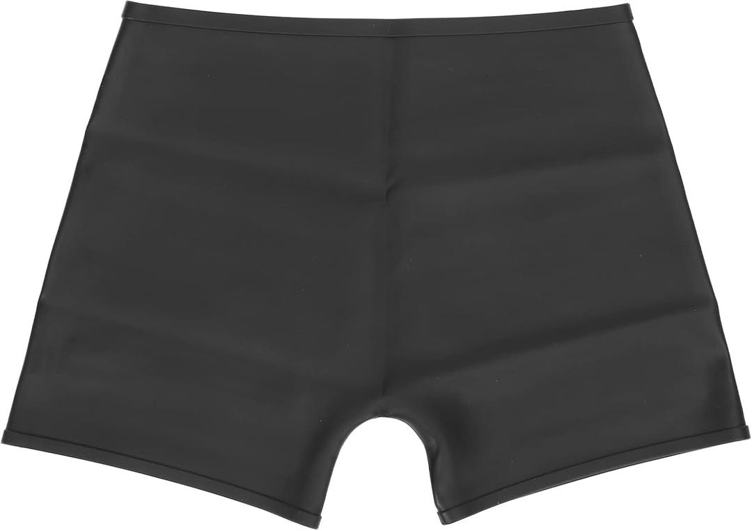 ZJchao Swim Shorts, Women Silicone Swim Short Womens Swim Shorts Leakproof 4 Corner Swimming Shorts for Swimwear Bottom Shorts Trunks Beach Short Swim Black