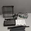 Over Sink Dish Drying Rack (Expandable Height/Length) Snap-On Design Large Dish Drainer Storage Counter Organizer 24" - 35.5"(L) x 12"(W) x 19" - 22"(H)