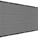 FAIR WIND Shade Cloth 90% Sun Shade Fabric Privacy Screen Shade Cover Patio Canopy with Grommets Shade Net for Garden Outdoor Pergola 12 x 16 FT - Grey (Gray)