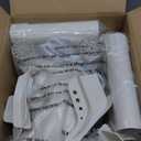 LifeSmart BD001 4 Post Fast Airflow, Timer, and 250W Convection Heater, Quick and Efficient Dryer for Work, Snow Boots, Canvas Shoes, Socks, and Gloves with Overheat Protection, Small, White