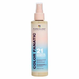 Pureology Color Fanatic Multi-Tasking Leave-In Spray, 21 Benefits for All Hair Types, Heat Protection, Detangling & Frizz Control, Infused with Coconut & Camellia Oils, Color Safe, Vegan