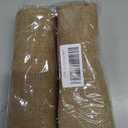 10 Inch Natural Burlap Fabric Roll - 10 Yards Jute Fabric Ribbon for DIY Gift Wrapping Craft Projects, Wedding, Christmas Home Decoration (25 cm, 10 in)