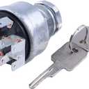 1652306C91 Ignition Switch Fit for International Truck 4000 Series 8000 Series, Replacement 1652306C91 463032C91 1652307C91, with 2 Key 11 Pin 4 Position