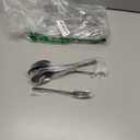 KINGSTONE Black Silverware Set, 40 Piece Flatware Set for 8, 18/10 Stainless steel Cutlery Set for Home Kitchen and Restaurant