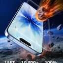 Mkeke 3 Pack Screen Protector for iPhone 17 6.3", [9H+ Tempered Glass] [Military-Grade Drop Protection][Easy Installation Frame] HD Clear, Anti-Scratch, Bubble Free