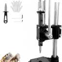 Oyster Shucking Machine, Manual Oyster Shucker Tool, Oyester Shells Opener with High Hardness Needle, Adjustable Height Seafood Shucking Tools for Oyster Clams Scallops Shellfish