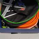 20Ft Flexible Race Track, Slot Car Race Track Set for Kids Ages 3+,Dual Racing Game 2 High-Speed Cars 1/64 Scale, w/8 Suction Cups,4 Alloy Cars Ideal Christmas Birthday Gift for Boys & Girls (Orange)