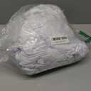 Trlyc 1 Pack 8FT Spandex Table Cloth - 96 x 30 Inch Rectangular Stretch Tablecloth, Wrinkle Resistant Scretch Table Cover for Wedding, Party, Banquet, Picnic, Outdoor Decoration (1Pcs,White)