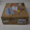 ZMISHIBO Ceiling Fans with Lights and Remote, 19.7'' Low Profile Ceiling Fan, 3000-6000K Dimmable Modern Flush Mount LED Fan Light, 6 Wind Speeds, White Fandelier Ceiling Fans for Bedroom