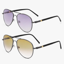 2 Pairs Spring Hinge Invisible Bifocal Reading Glasses UV400 Protection Sunglasses Outdoor Readers Driving Eyeglasses