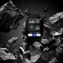 3 x Screen Protector Tempered Glass 2-PCSCompatible with Blue Tees GPS Golf Watch, Anti-Scratch Bubble-Free HD Clear Hard Film