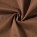 SOFIA'S CHOICE Women Fringe Vest Cowgirl Western Hippie Faux Suede Tassel Rave Outerwear Brown X-Large