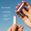 COOLA Organic Tinted Lip Balm & Mineral Sunscreen with SPF 30, Dermatologist Tested Lip Care for Daily Protection, Vegan, 0.15 Oz