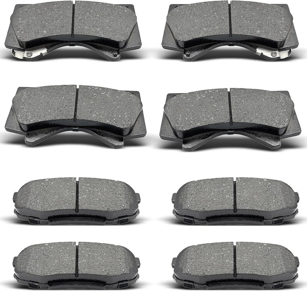 Front Rear Brake Pads Set For Toyota Land Cruiser 2008-2011 2013-2017,For Toyota Sequoia 2008-2017,For Toyota Tundra 2007-2017 Front Rear Brake Pads Set For Toyota Land Cruiser 2008-2011 2013-2017,For Toyota Sequoia 2008-2017,For Toyota Tundra 2007-2017